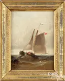 seascape by Franklin Dullen Briscoe, oil on canvas, sold Oct 2025