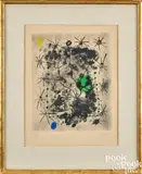 from Constellations by Joan Miró, 1959, color lithograph, sold Oct 2025