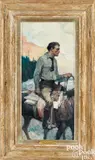Eburne by Frank Schoonover, 1925, oil on canvas, sold Oct 2025