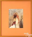 titled Arab Sheik by Robert Swain Gifford, watercolor and gouache on paper, sold Oct 2025