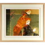 Masquerade by Joanna Zjawinska, Serigraph 274/275Signed in pencil l/r36in. x 29in (91cm. x 94cm)Framed: 47in. x, offered Oct 2022