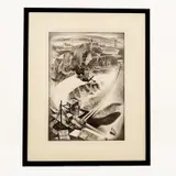 Open Mine (Crushed Rock), 1937 (Flint 148) by Louis Lozowick, Lithograph, sold Sep 2022