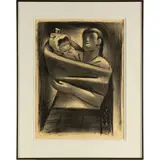 Untitled by Jean Charlot, Lithograph 'Mother and Child'12/25Signed, sold May 2022