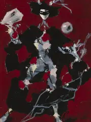 Don Giovanni by Dimitri Bouchène, gouache on paper, sold Feb 2020