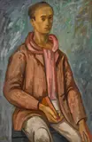 Brother Irving by Michael Loew, 1939, oil on canvas, sold Feb 2020