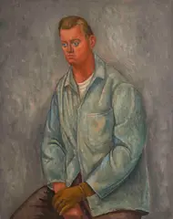 Bart by Michael Loew, 1937, oil on canvas, sold Feb 2020