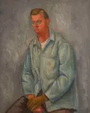 Bart by Michael Loew, 1937, oil on canvas, sold Feb 2020