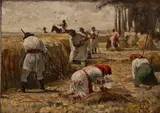 Ripe Wheat by Frank Street, 1851, oil on canvas, sold Feb 2020
