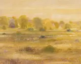 Quiet Day by Gerald Van De Wiele, 1968, oil on canvas, sold Feb 2020