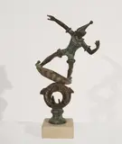 Pisces by Baruch Saktsier, bronze on marble plinth, sold Feb 2020
