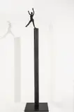 The Space Walker by Richard McDermott Miller, 1977, bronze on steel pedestal, sold Feb 2020