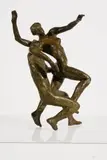 Untitled (Entwined couple) by Richard McDermott Miller, 1955, bronze, sold Feb 2020