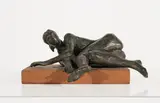 Richard McDermott Miller by Richard McDermott Miller, 1979, bronze on wooden plinth, sold Feb 2020
