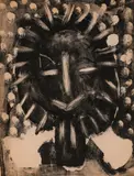 Primitive Head by Pablo Picasso, lithograph, sold Feb 2020