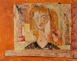 Retrato by José Lapayese del Río, oil on canvas, sold Feb 2020