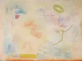 Intimate Lighting Series by Robert Natkin, 1978, acrylic on canvas, sold Mar 2020
