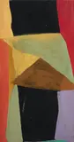 Untitled by Jack Roth, 1994, acrylic on canvas, sold Mar 2020