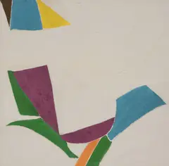 Untitled by Jack Roth, 1974, acrylic on canvas, sold Mar 2020