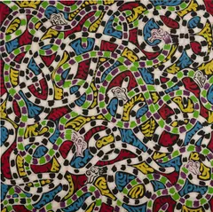 Untitled by George Chemeche, 1980, oil on canvas, sold Mar 2020