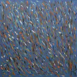 (20th Century) by Herman Hershel Kahan, acrylic on canvas, sold Mar 2020