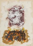 Drawing IV by John Ferren, 1956, mixed media on paper, sold Mar 2020