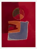 Eté by Benoît Gilsoul, oil on paper, sold Mar 2020
