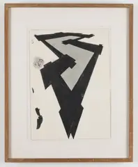 Untitled by Peter Schuyff, 1986, watercolor on paper, sold Mar 2020