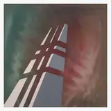 Memories of Tall Buildings I Used to Know by Dex Hannon, 2017, acrylic on canvas, sold Mar 2020