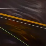 Driving Lynchian Dreams by Dex Hannon, 2017, oil on canvas, sold Mar 2020