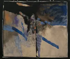 Standing Figure by Reginald Pollack, 1957, oil on canvas, sold Mar 2020