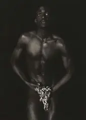 Nude by Morris Lane, 1988, silver gelatin print, sold Mar 2020