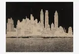Untitled (Lower Manhattan) by Benoît Gilsoul, india ink on paper, sold Mar 2020