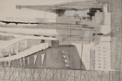 Untitled by Benoît Gilsoul, graphite on paper, sold Mar 2020