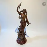 Fiat-Lux (Que la lumière soit) by Ernest Justin Ferrand, Bronze, sold Mar 2026