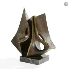 Sans titre by Robert Pérot, Épreuve en bronze, sold Feb 2026