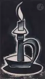 Chandelier by Dmitry Mikhaïlovitch Krasnopevtsev, 1961, Aquarelle, sold Feb 2026