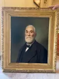 Portrait d'homme by Alexandre Jacques Chantron, Pastel sur toile, sold Jul 2026