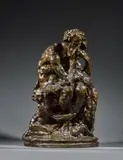 Étude pour Ugolin et ses enfants Édition posthume par la Maison Susse à partir de 1935 by Jean-Baptiste Carpeaux, Épreuve en bronze à patine verte, sold Jun 2026