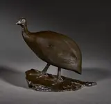 Pintade, état B Modèle créé 1912 ; notre exemplaire fondu le 28 août 1925 by François Pompon, Épreuve en bronze à patine brun foncé, sold Jun 2026