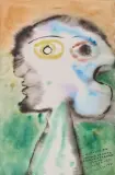 Portrait à deux visages by Victor Brauner, 1941, Aquarelle, sold Jun 2026