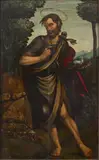 Saint Jean-Baptiste by Juan Soreda, Panneau, sold Jun 2026
