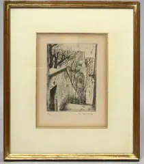 Escalier by André Renoux, Lithographie, sold May 2026