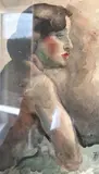 Portrait de femme de profil by Georges Guido Filiberti, 1933, Aquarelle, sold May 2026