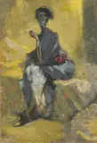 L'Opium by Jan Frans De Boever, Aquarelle gouachée, sold Apr 2026