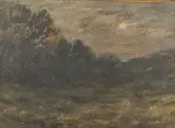 Paysage by Auguste Pointelin, Pastel gras, sold Apr 2026