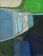 Sans titre by Bernard Munch, Pastel, sold May 2025