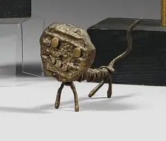 Sans titre - le chat by Max Papart, Épreuve en bronze à patine brun mordoré, sold May 2025