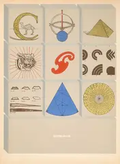 Composition by Lucio Del Pezzo, Lithographie, sold May 2025