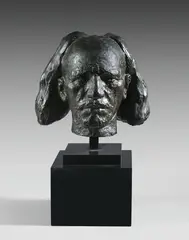 Guerrier de la Chaouaïa by Paul Landowski, Épreuve en bronze patiné, sold Nov 2024