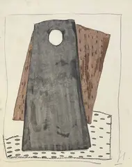 Composition by Jean Signovert, Aquarelle, sold Jul 2026